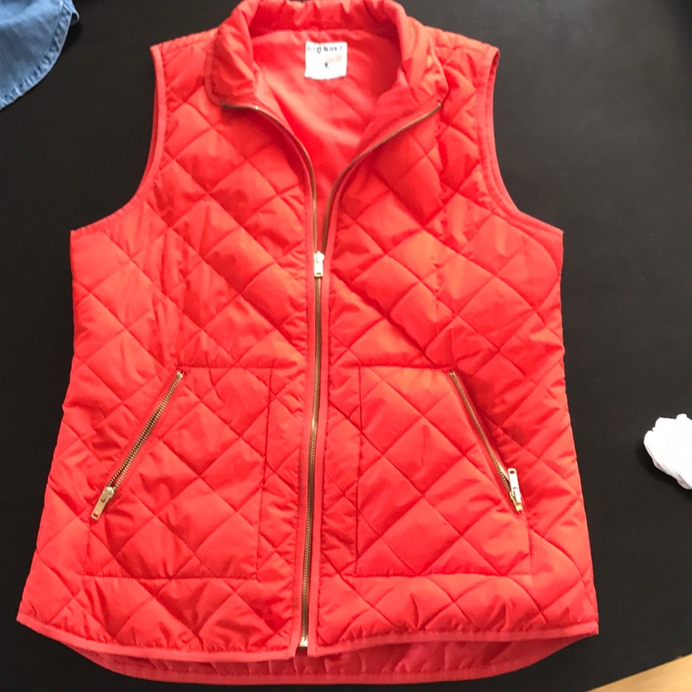 Orange Old Navy vest size m